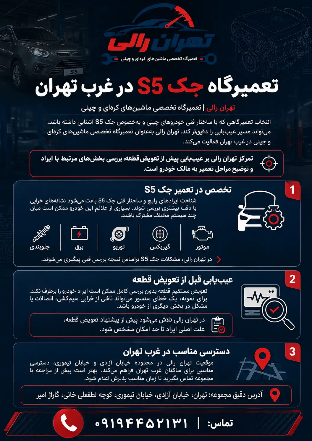 چرا تهران رالی را انتخاب کنیم؟