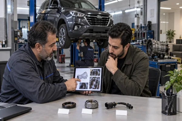 هزینه تعمیر گیربکس جک S5