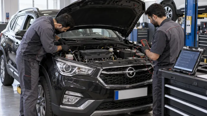 عیبیابی هایما S5 قبل از تعویض قطعه